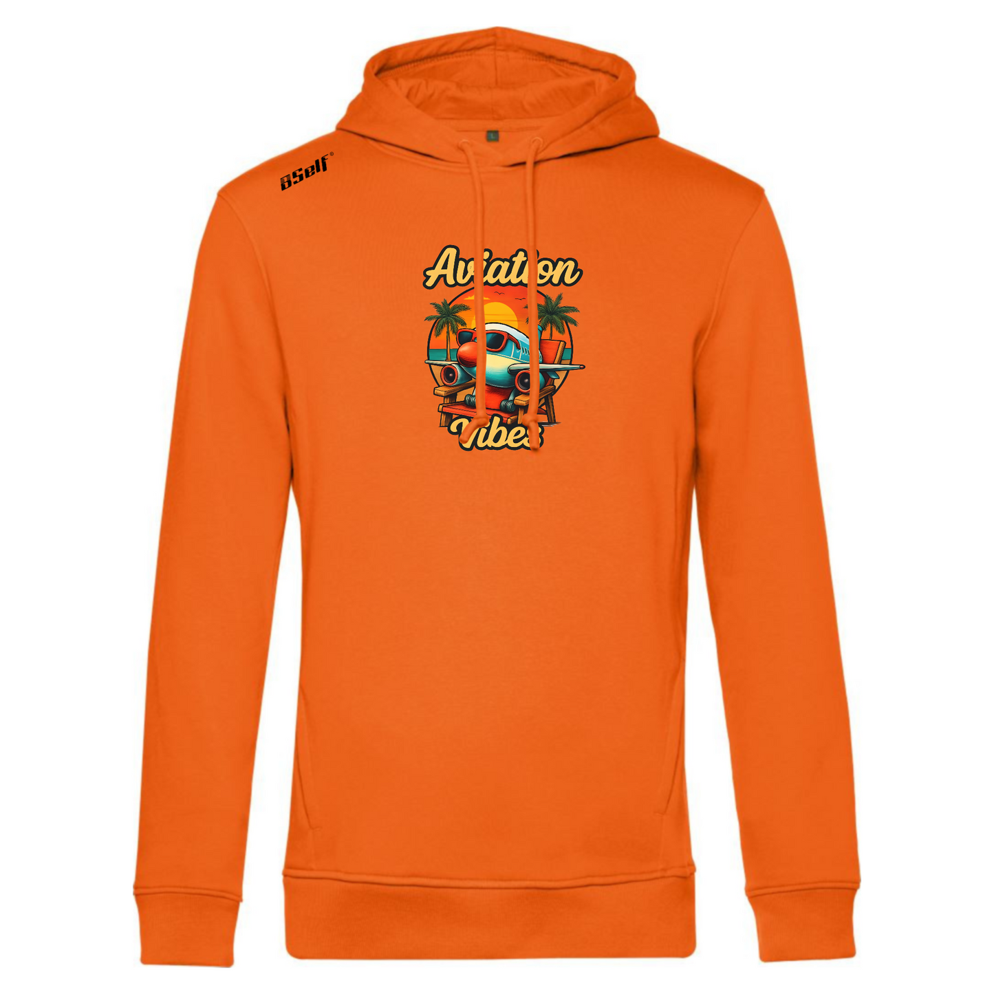 AVIATION VIBES HOODIE ( large print)