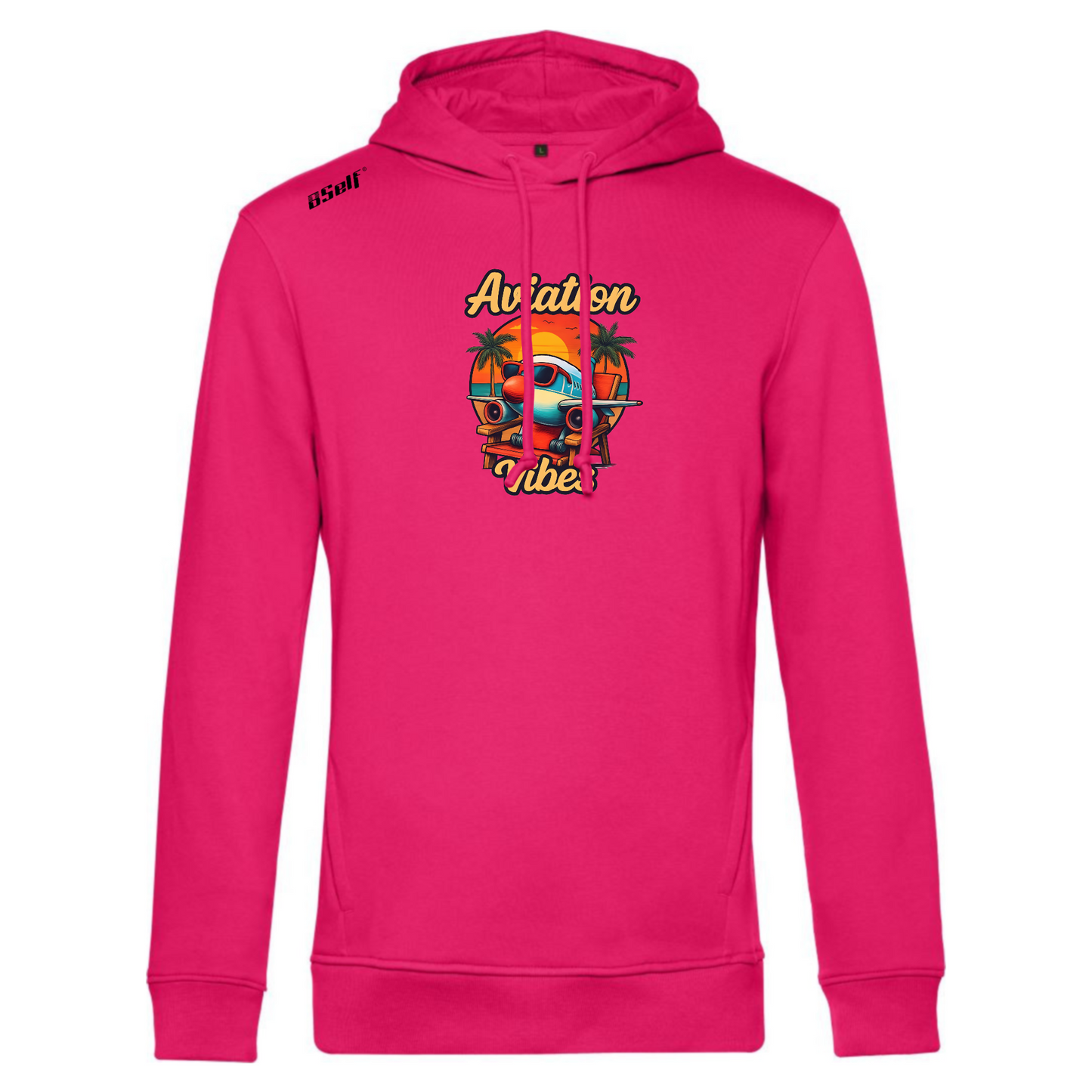 AVIATION VIBES HOODIE ( large print)