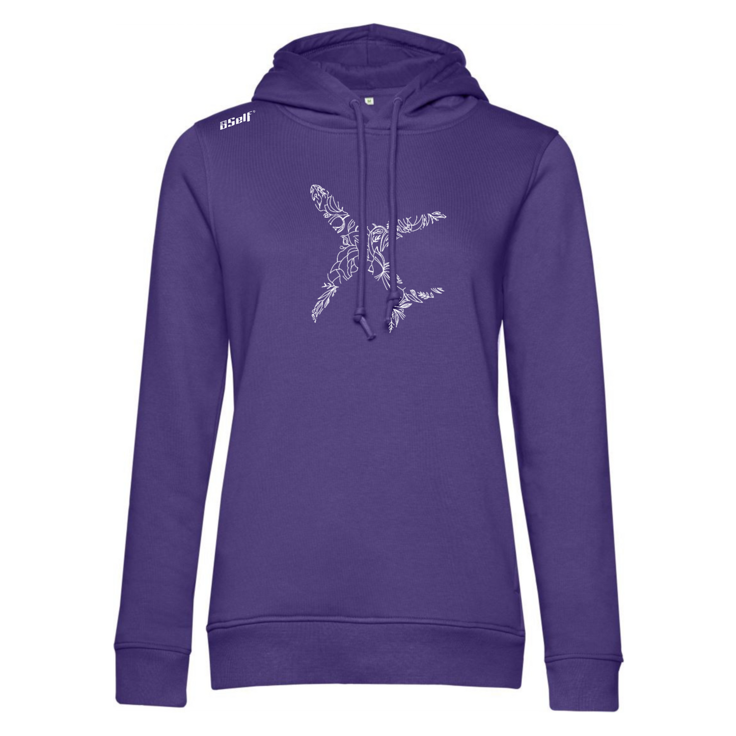 PLANE FLORAL AVIATION HOODIE