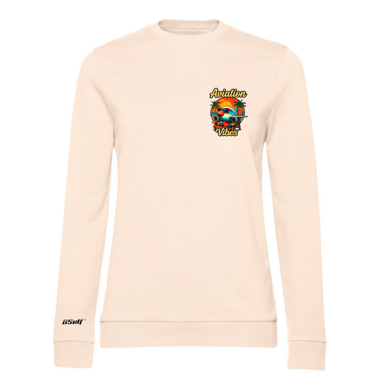 AVIATION VIBES SWEATER (chest small print)