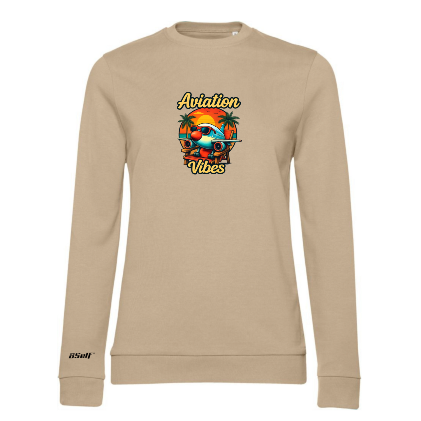 AVIATION VIBES SWEATER (large print)