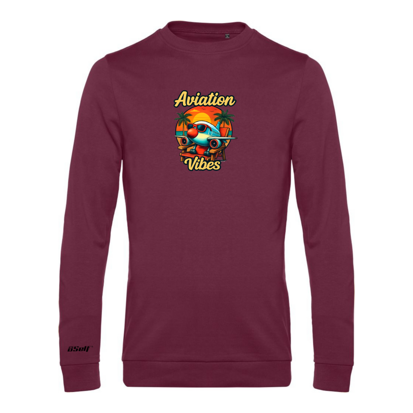 AVIATION VIBES SWEATER (large print)