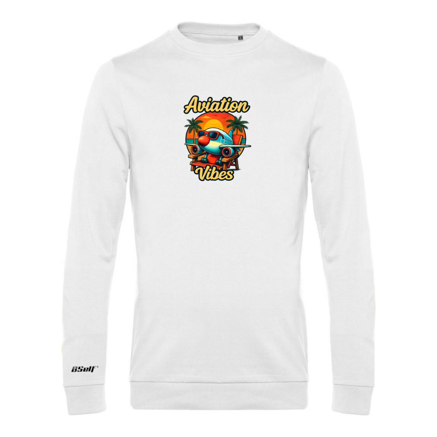 AVIATION VIBES SWEATER (large print)