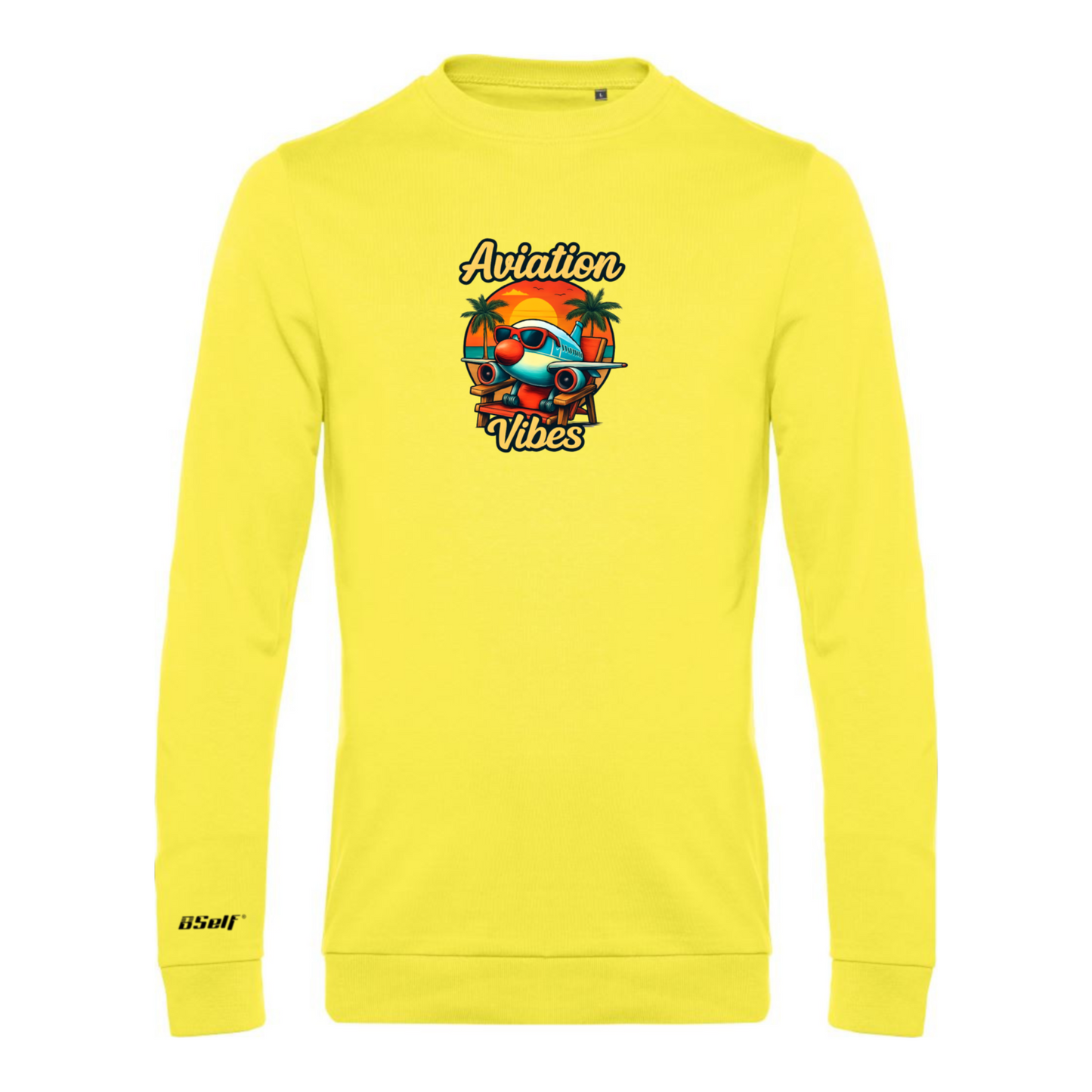 AVIATION VIBES SWEATER (large print)