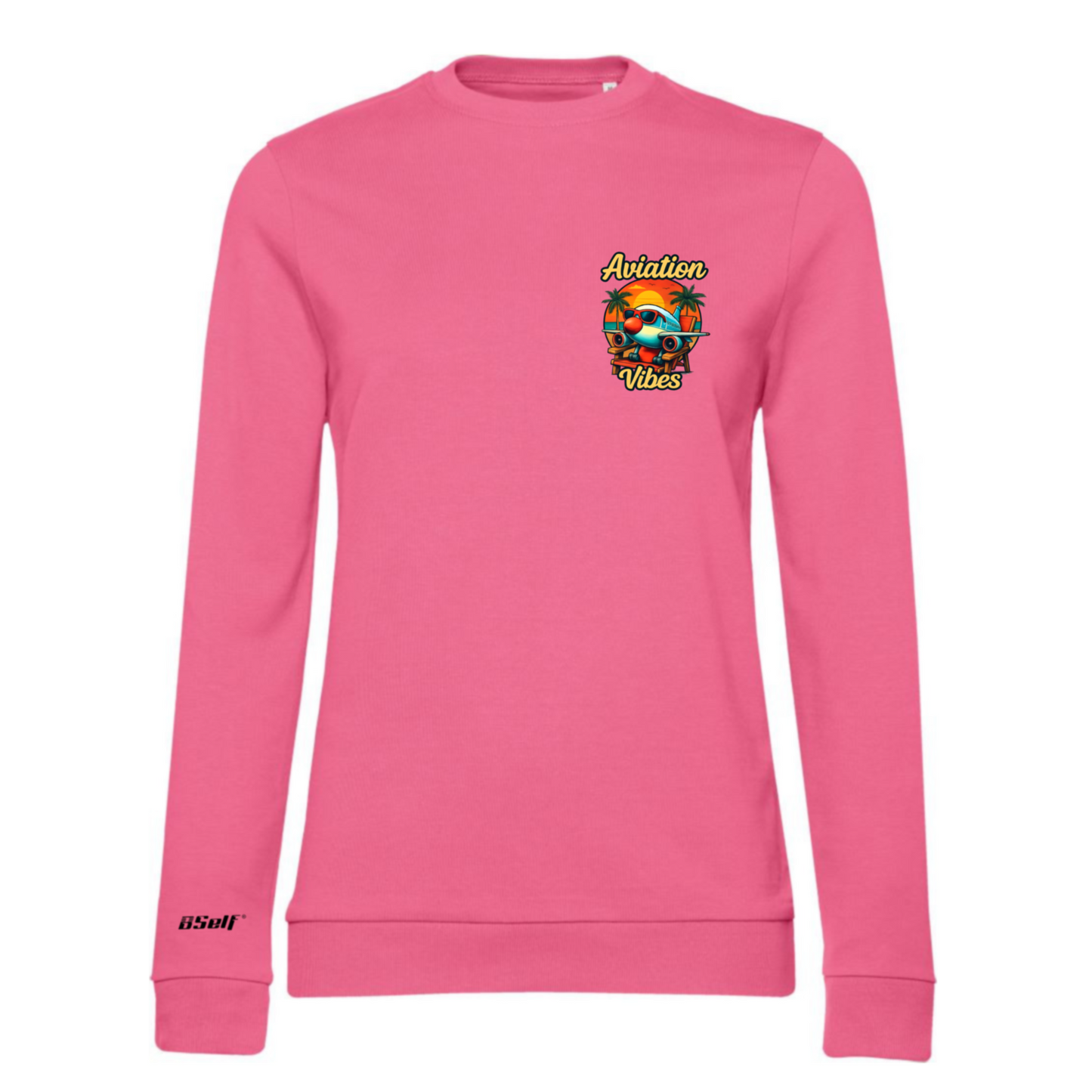 AVIATION VIBES SWEATER (chest small print)
