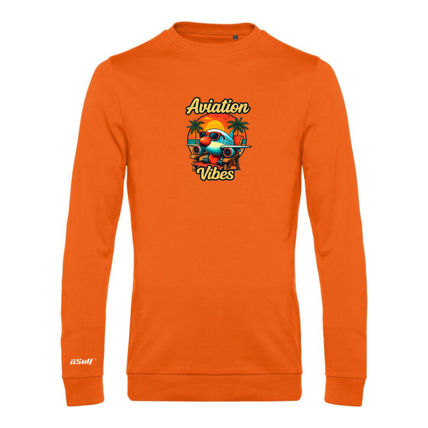 AVIATION VIBES SWEATER (large print)