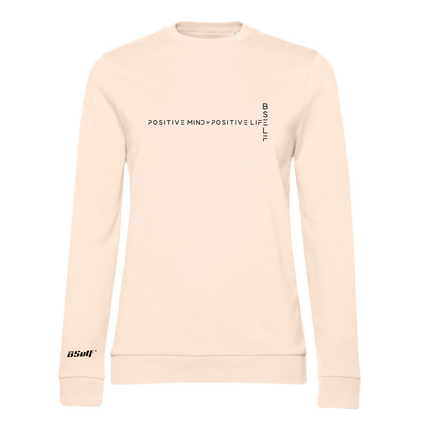 POSITIVE MIND = POSITIVE LIFE SWEATER