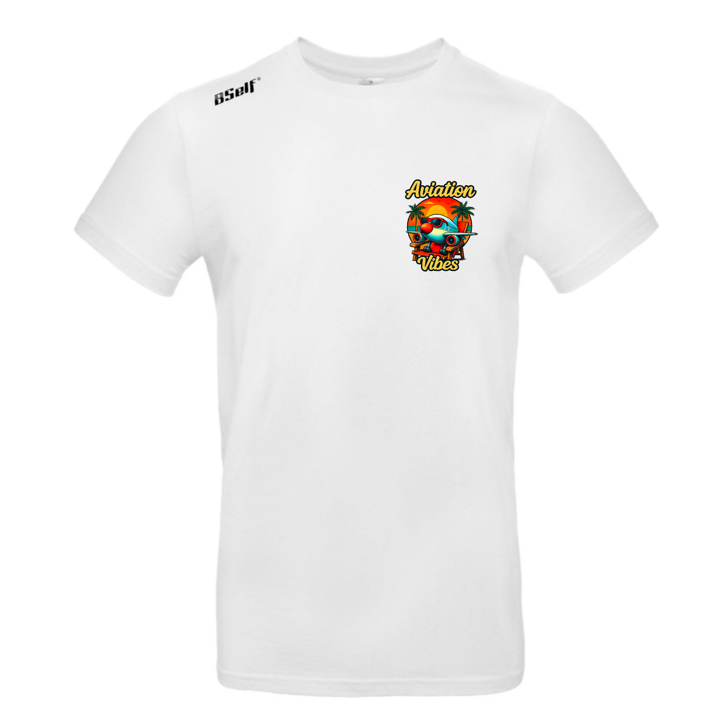 AVIATION VIBES TSHIRT (chest small print)