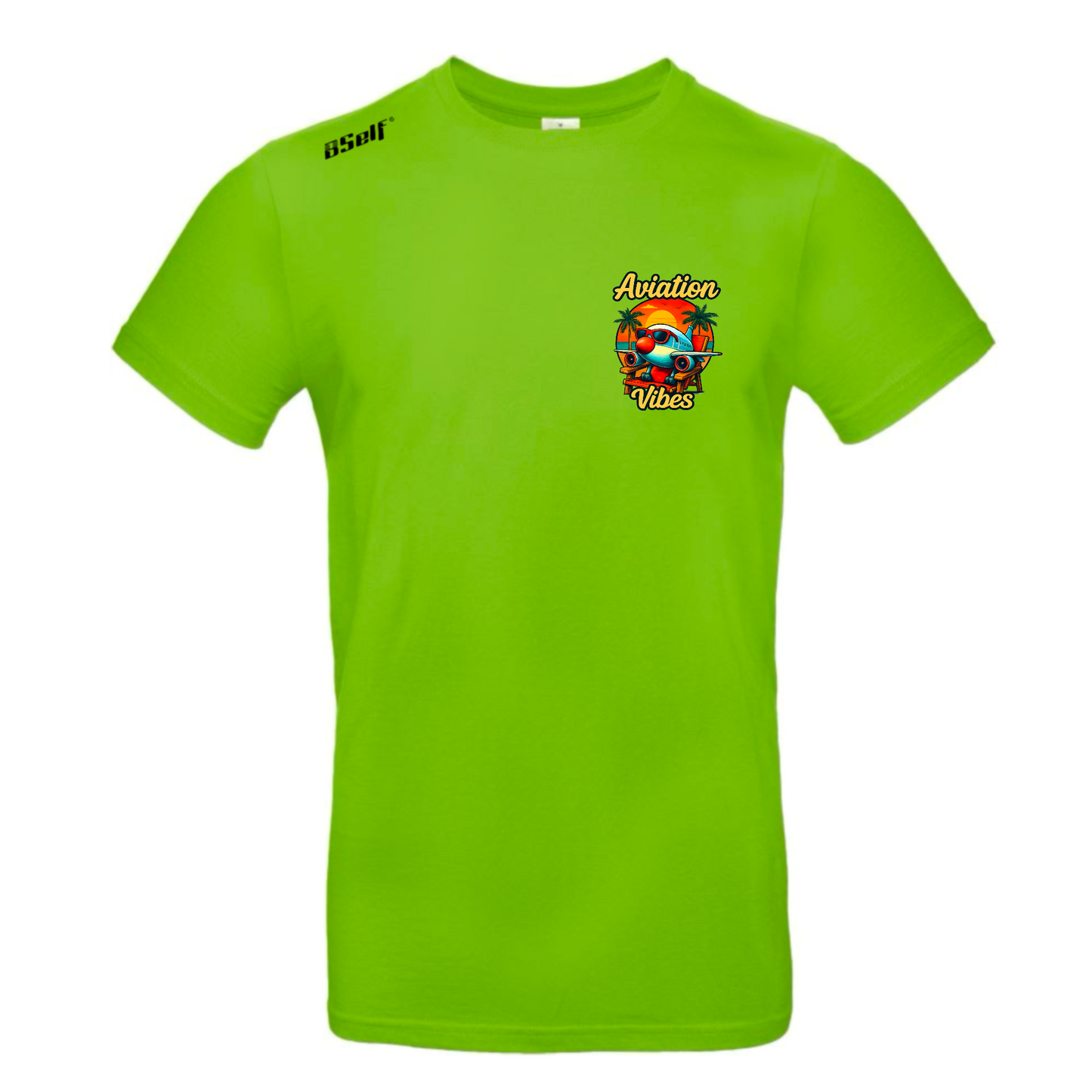 AVIATION VIBES TSHIRT (chest small print)