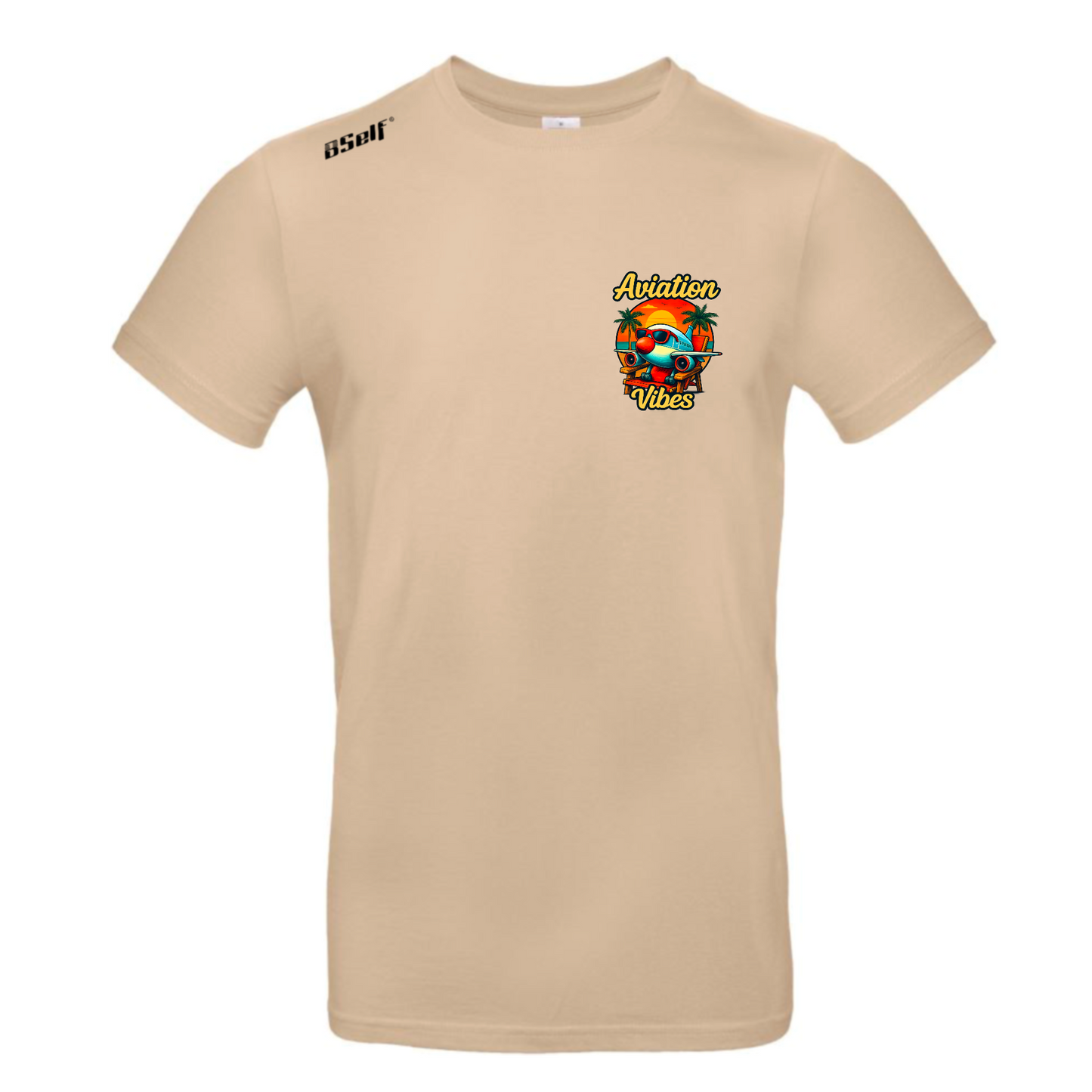 AVIATION VIBES TSHIRT (chest small print)