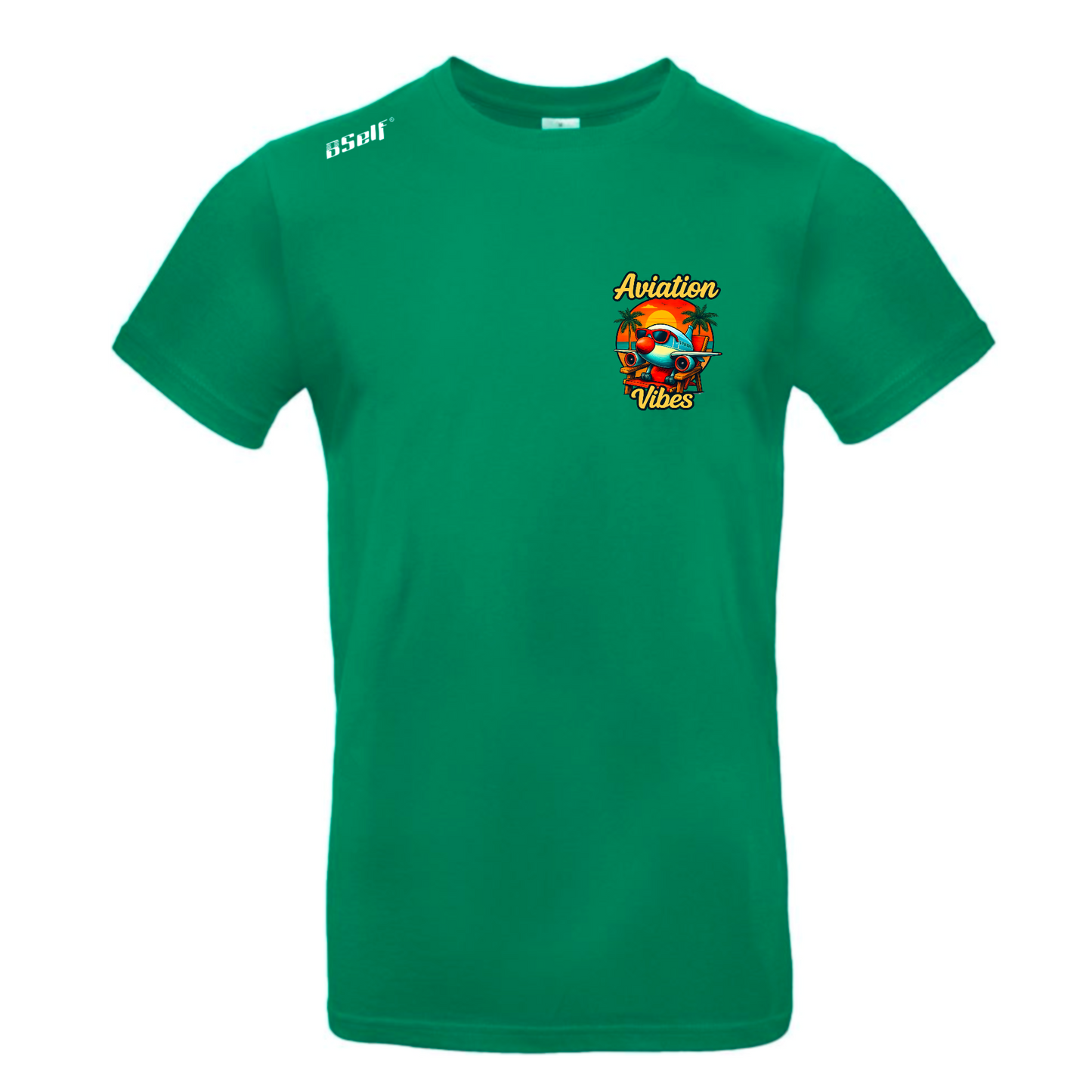 AVIATION VIBES TSHIRT (chest small print)