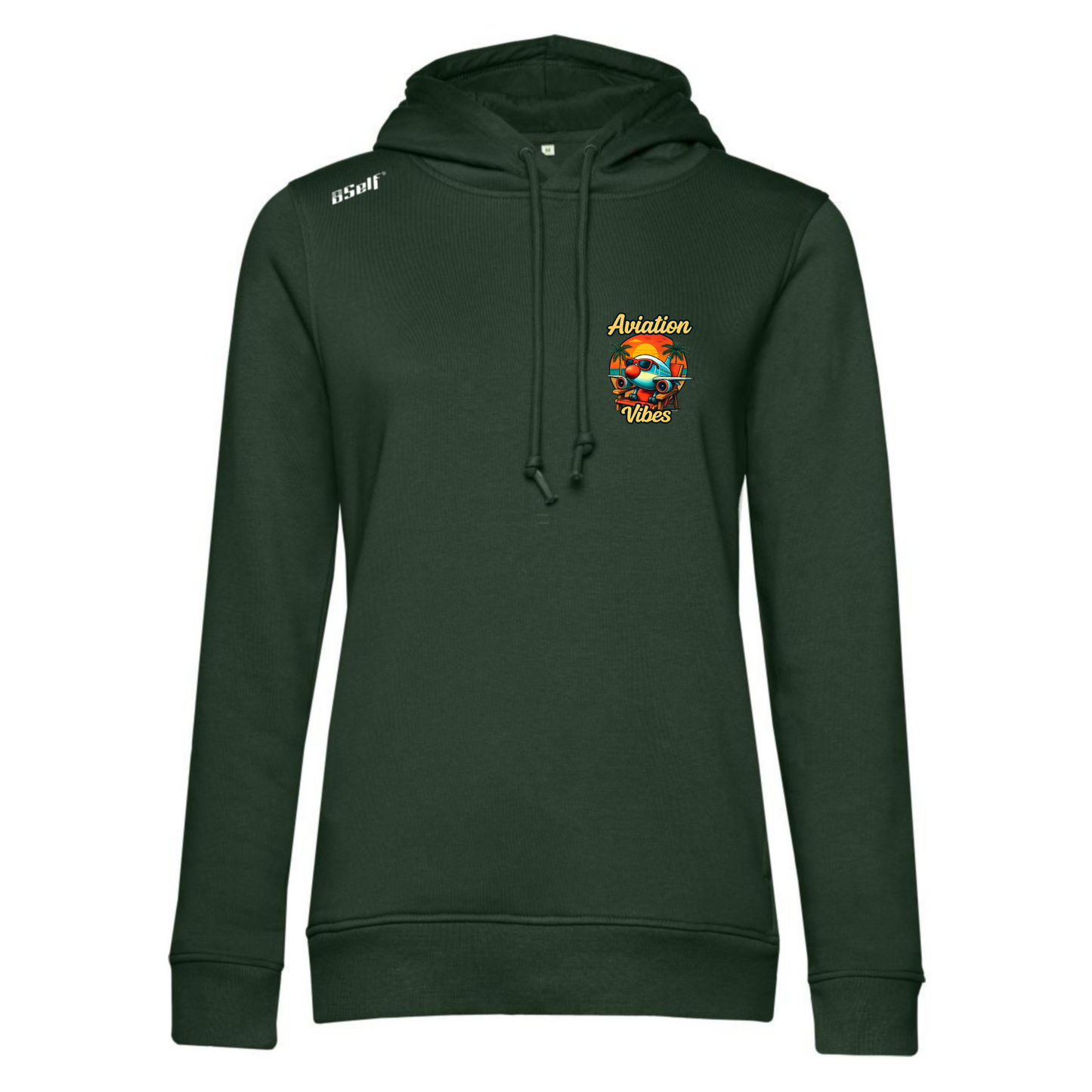 AVIATION VIBES HOODIE ( chest small print)