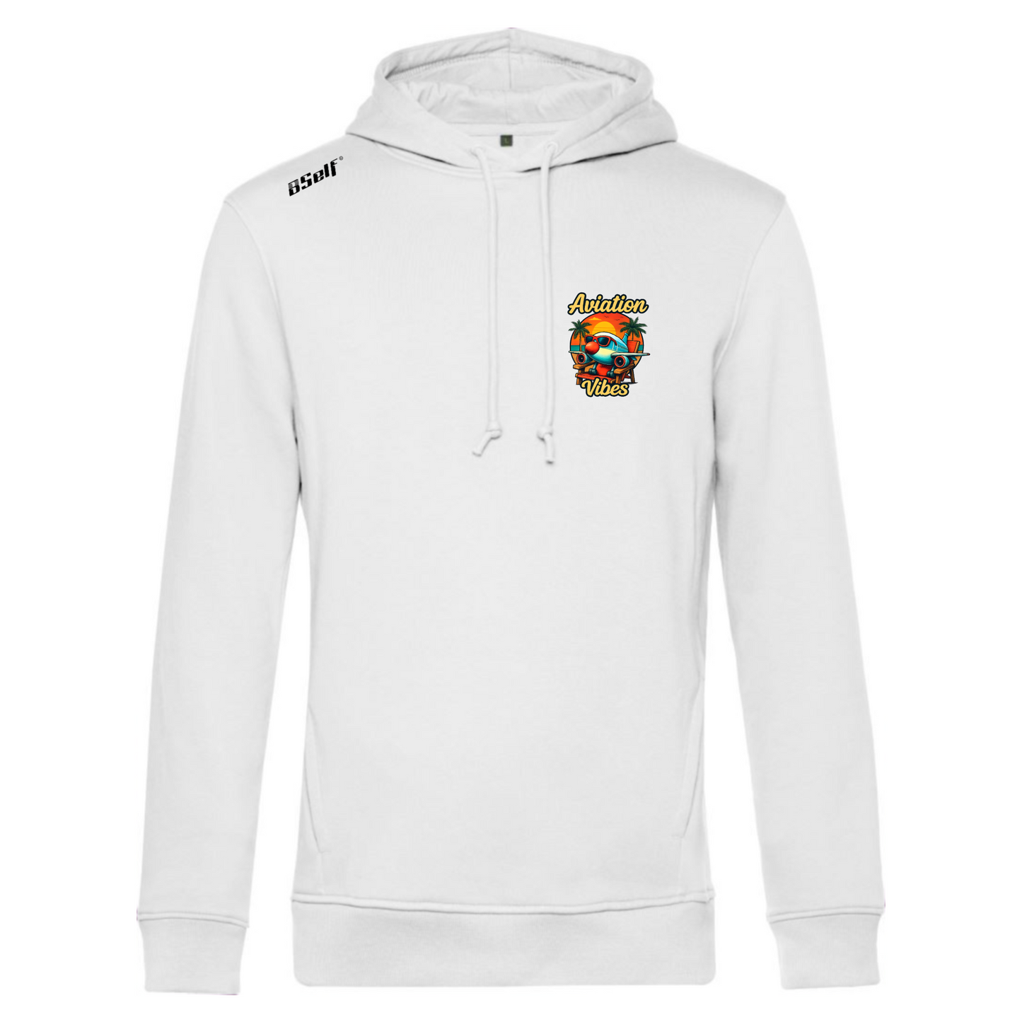 AVIATION VIBES HOODIE ( chest small print)