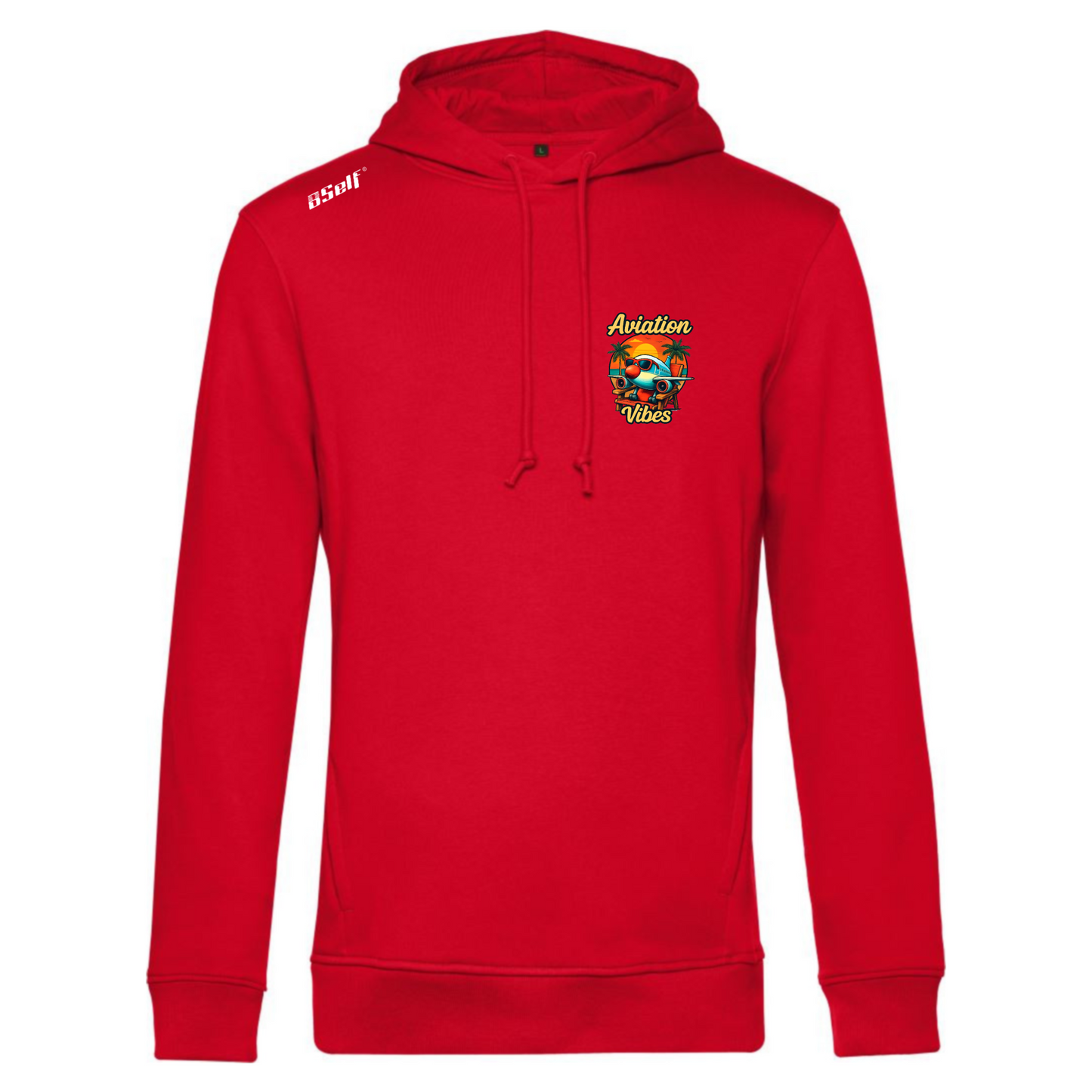 AVIATION VIBES HOODIE ( chest small print)