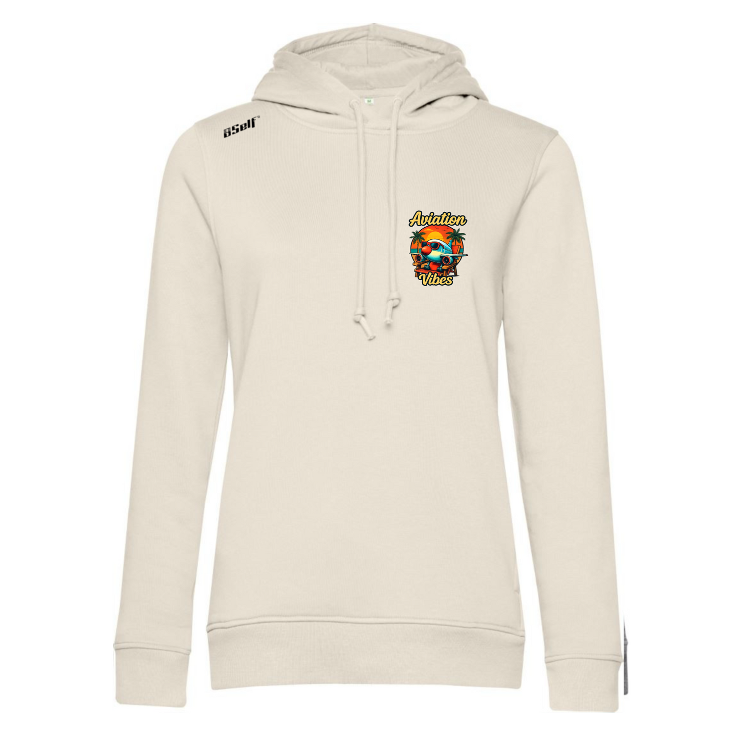 AVIATION VIBES HOODIE ( chest small print)