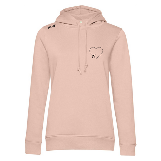 HEART & AIRPLANE HOODIE