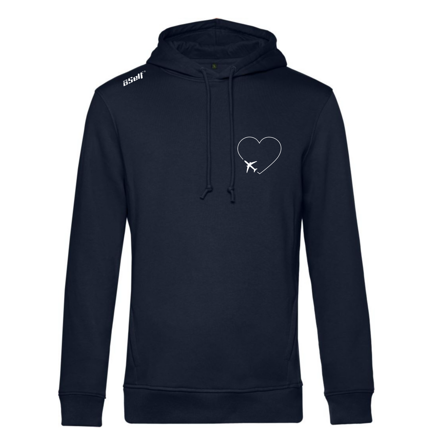 HEART & AIRPLANE HOODIE