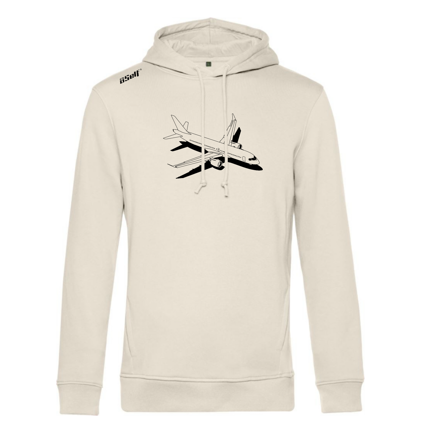 A220 TOP VIEW AIRLINER JET HOODIE