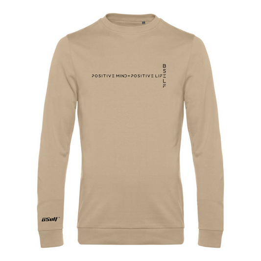 POSITIVE MIND = POSITIVE LIFE SWEATER