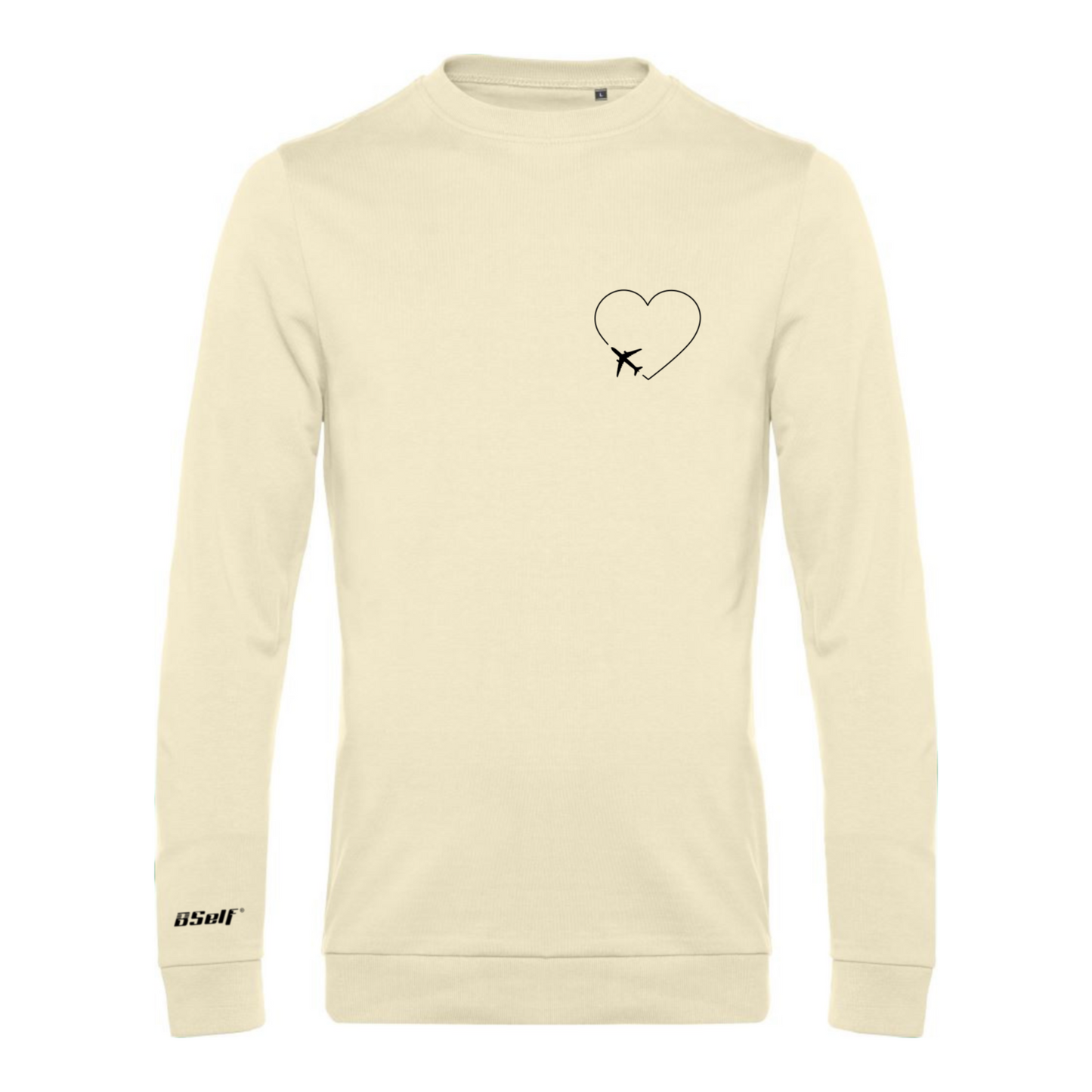 HEART & AIRPLANE SWEATER