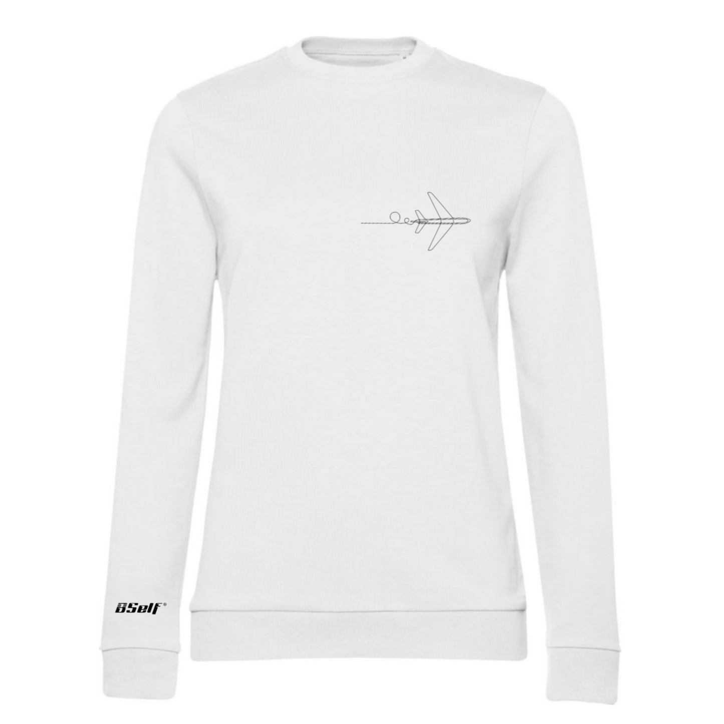 ONE LINE AIRPLANE SWEATER