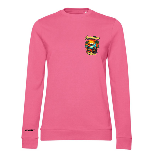 AVIATION VIBES SWEATER (chest small print)