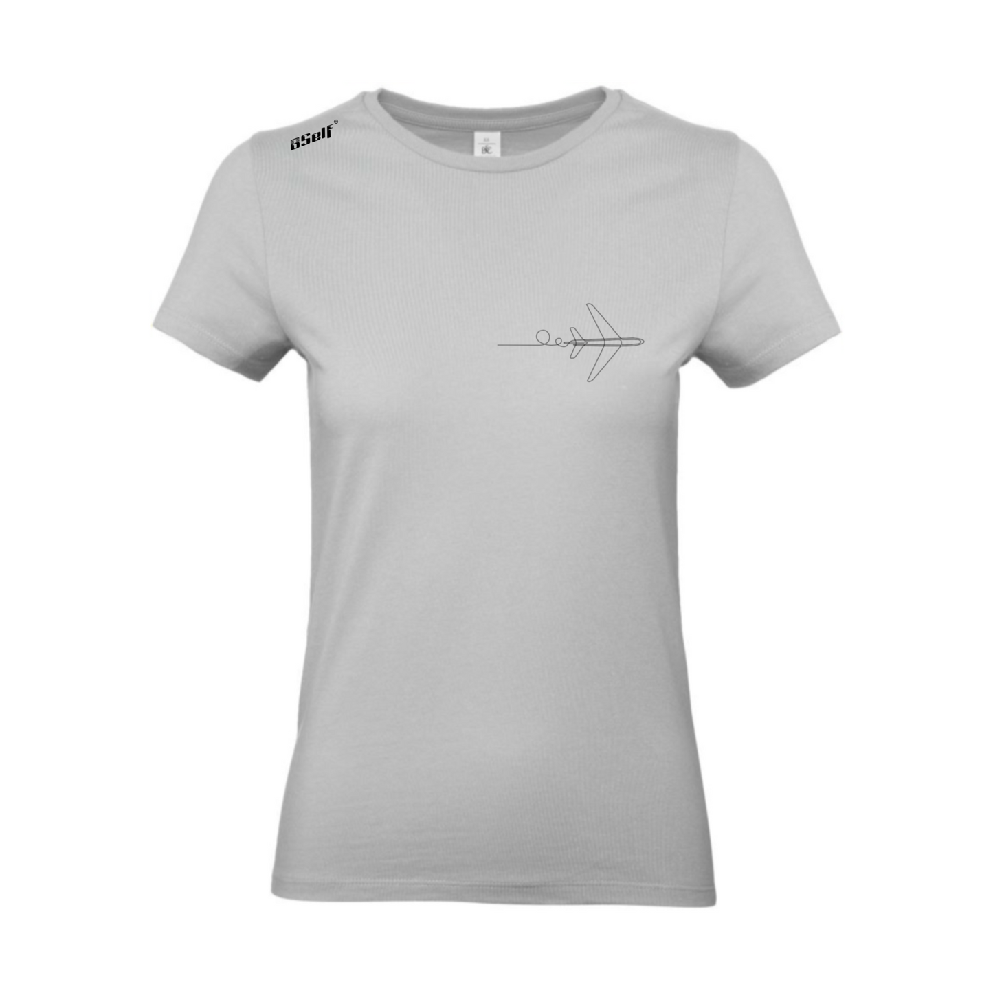 AIRPLANE ONE LINE TSHIRT