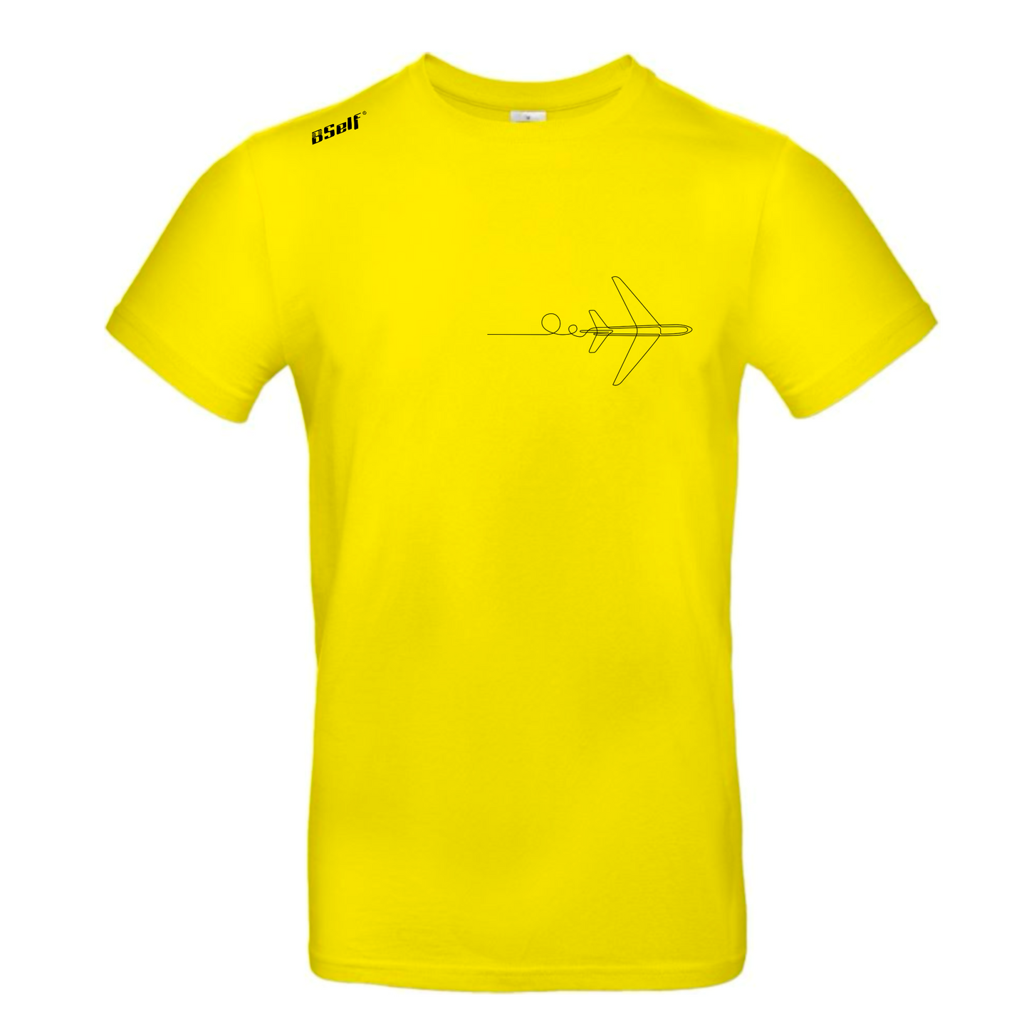 AIRPLANE ONE LINE TSHIRT