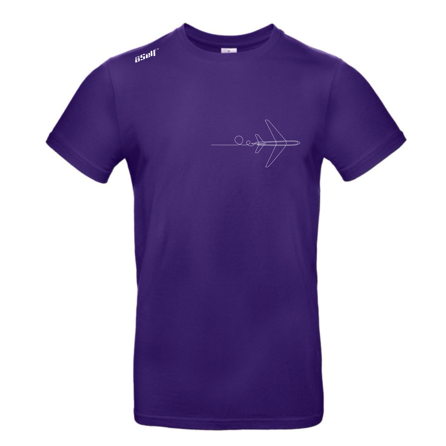 AIRPLANE ONE LINE TSHIRT