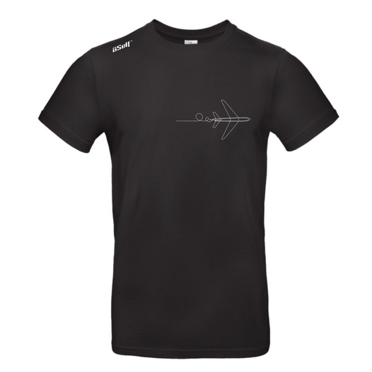 PLANE ONE LINE TSHIRT